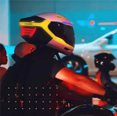 Réalisation casque tali connected
